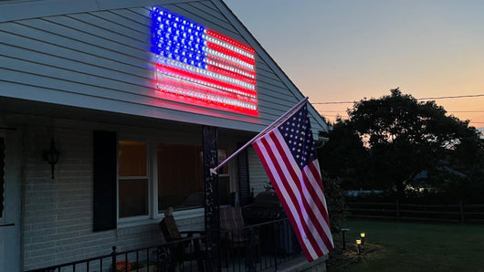 Patriot Lights LED Flag
