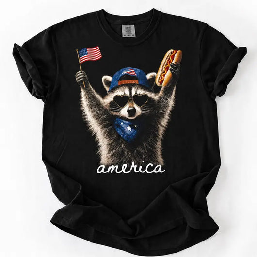 Feral & Free Raccoon Shirt